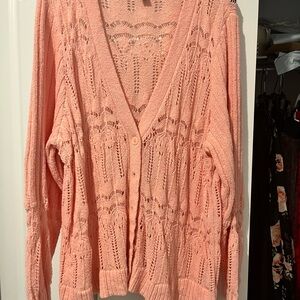 Torrid pink Knit Women's Cardigan